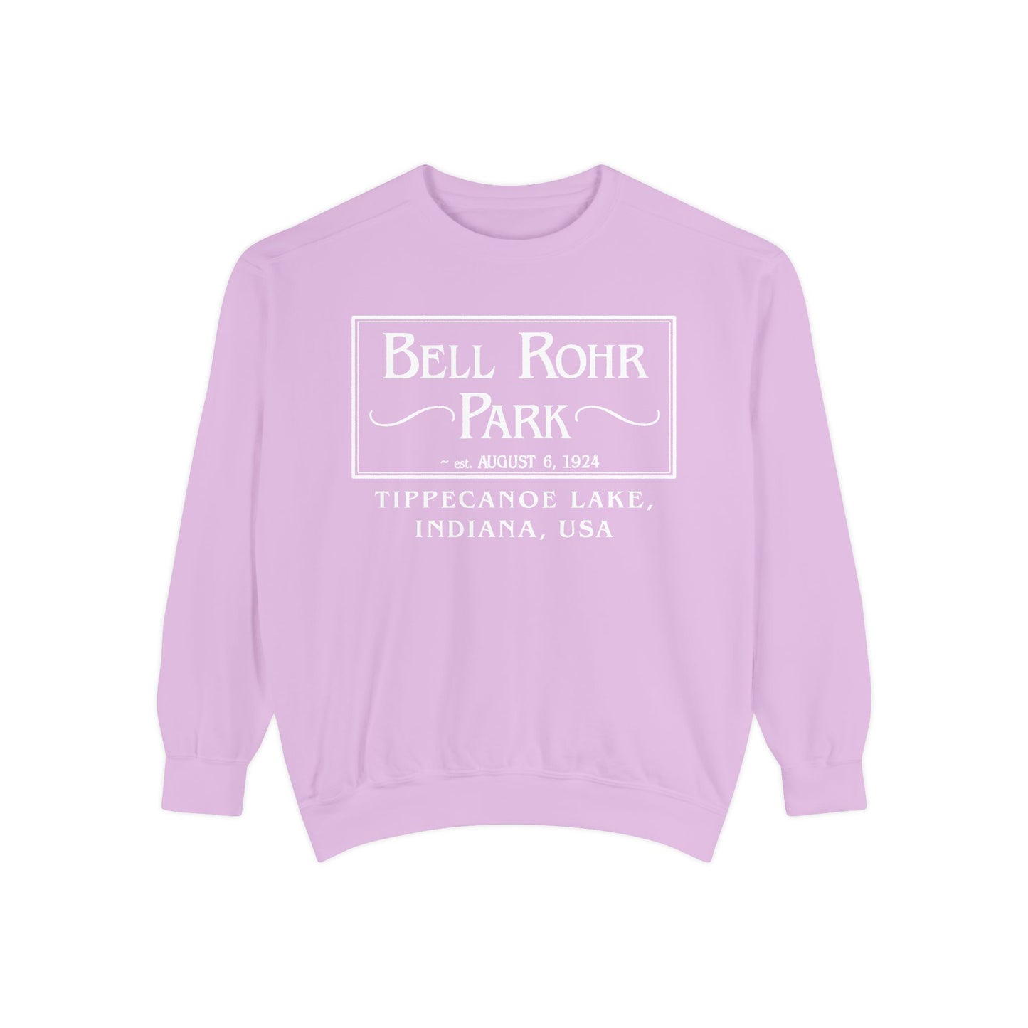 Bell Rohr Park Tippecanoe Lake Crewneck Sweatshirt - Unisex