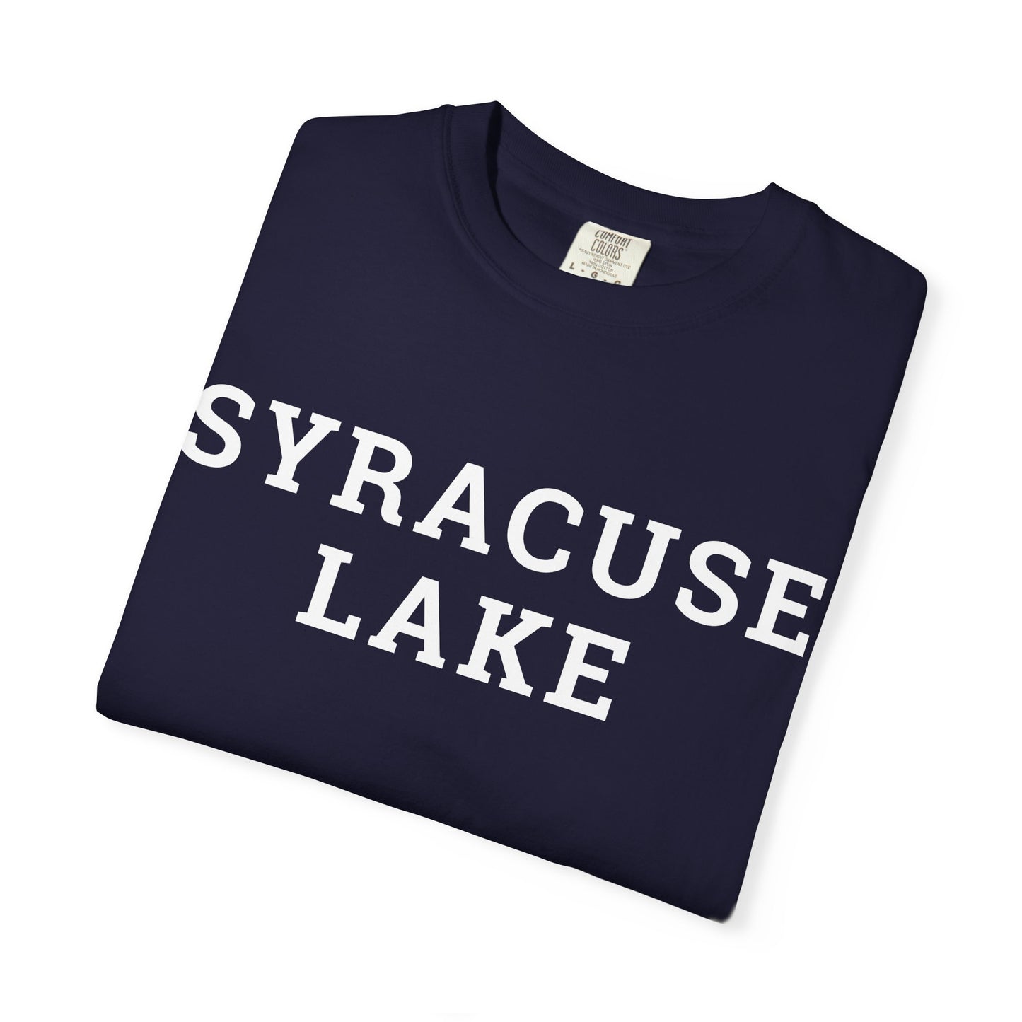 Syracuse Lake Block Logo Classic Tee - Unisex