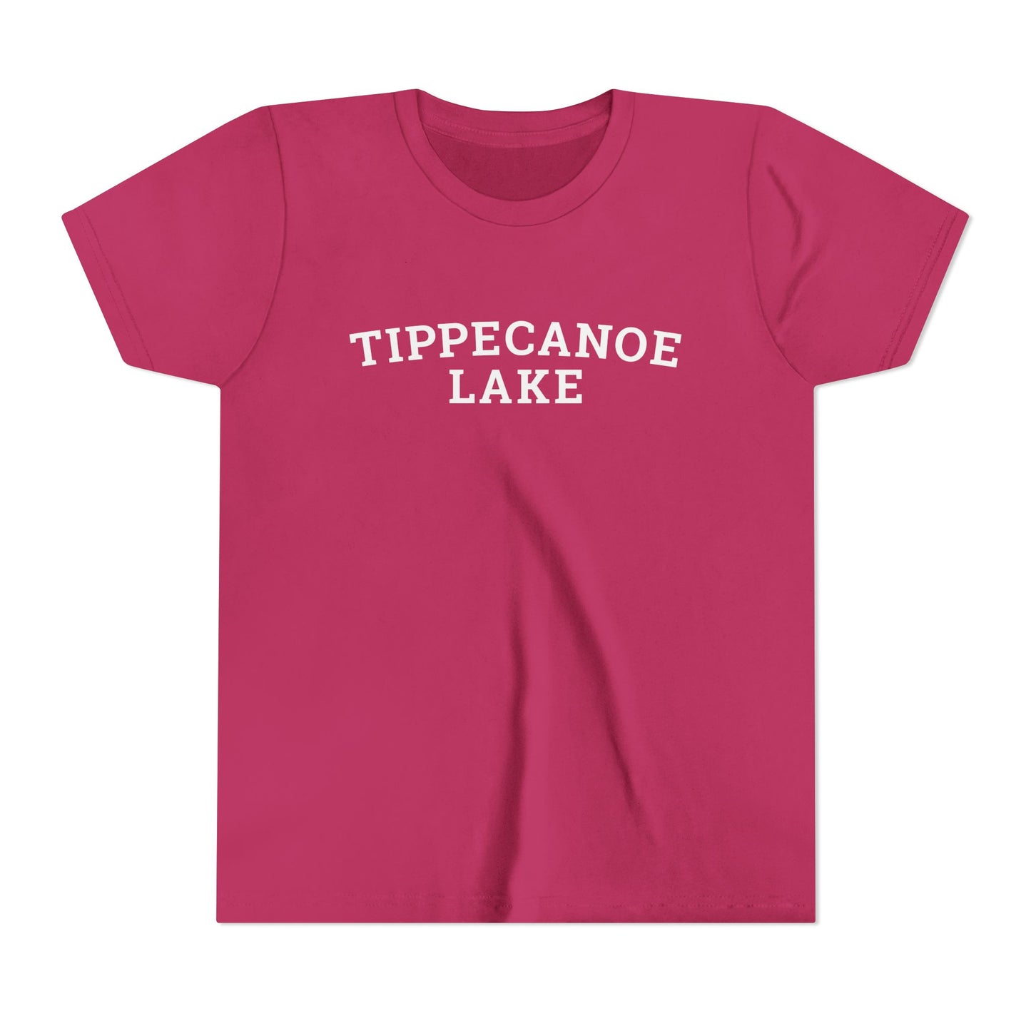 YOUTH Tippecanoe Lake Block Logo Short Sleeve Tee