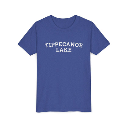 YOUTH Tippecanoe Lake Block Logo Short Sleeve Tee