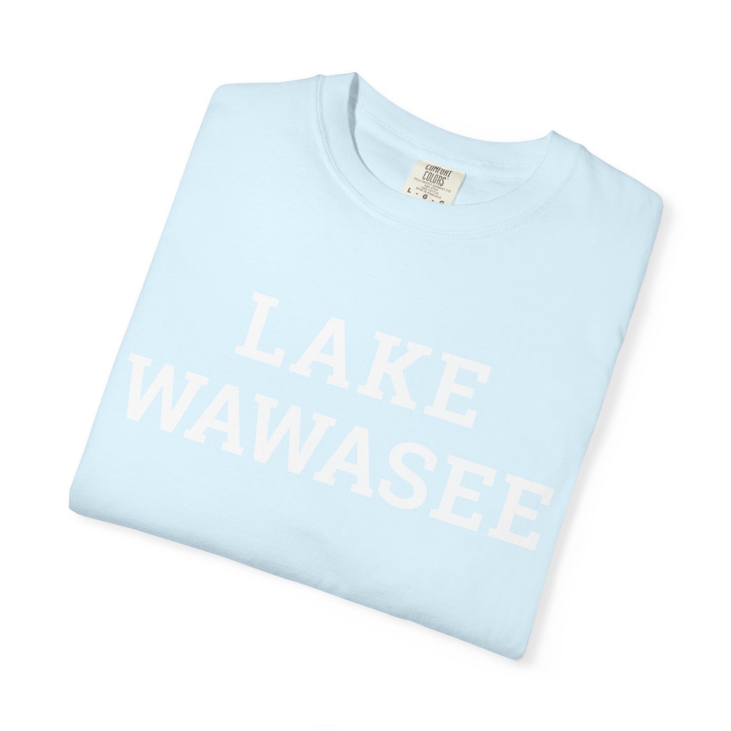 Lake Wawasee Block Logo Classic Tee - Unisex