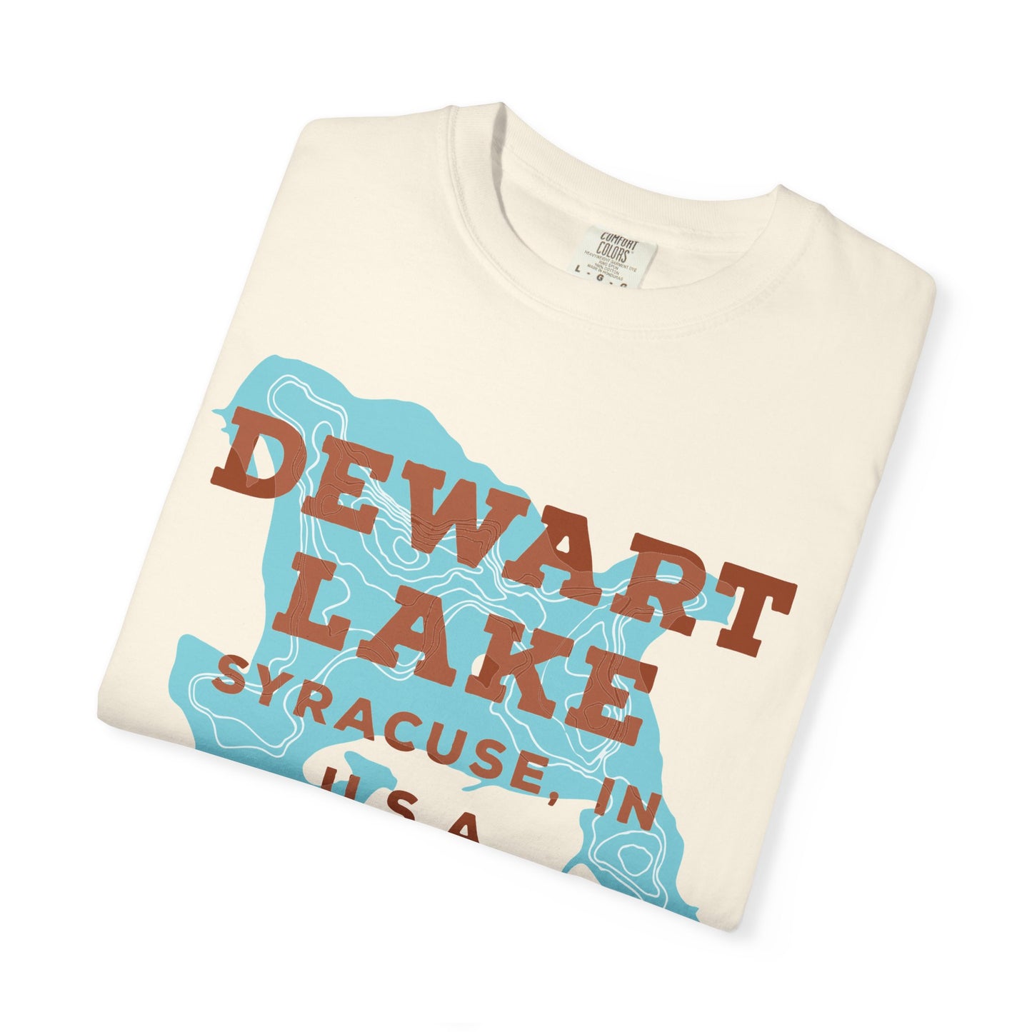 Dewart Lake Map Tee - Unisex