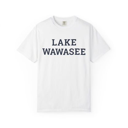 Lake Wawasee Block Logo Classic Tee - Unisex