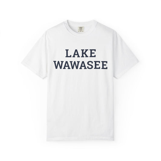 Lake Wawasee Block Logo Classic Tee - Unisex