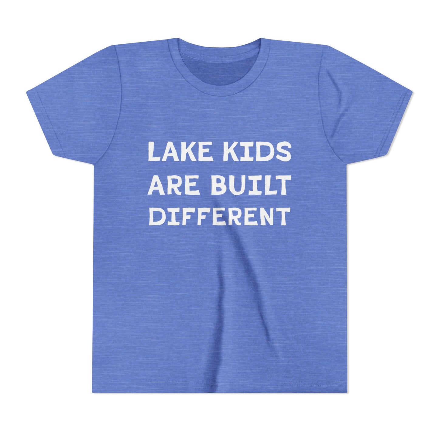 YOUTH Lake Kids Are Built Different Short Sleeve Tee