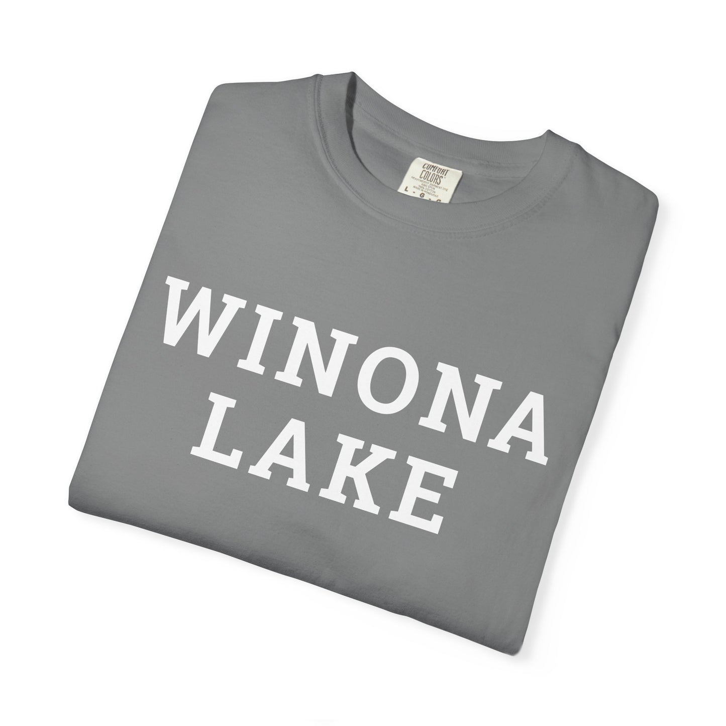 Winona Lake Block Logo Classic Tee - Unisex