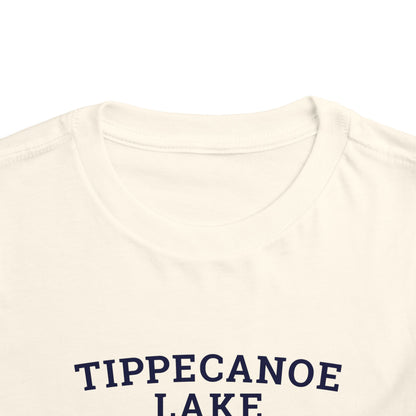 TODDLER Tippecanoe Lake Block Logo Short Sleeve Tee