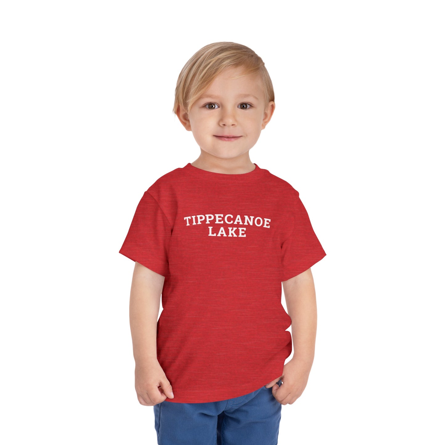 TODDLER Tippecanoe Lake Block Logo Short Sleeve Tee