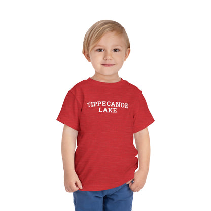 TODDLER Tippecanoe Lake Block Logo Short Sleeve Tee