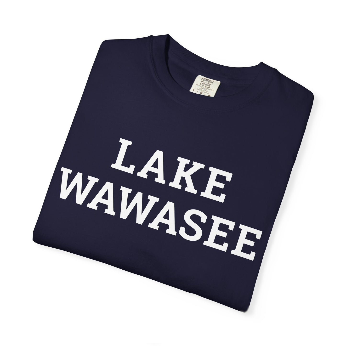 Lake Wawasee Block Logo Classic Tee - Unisex