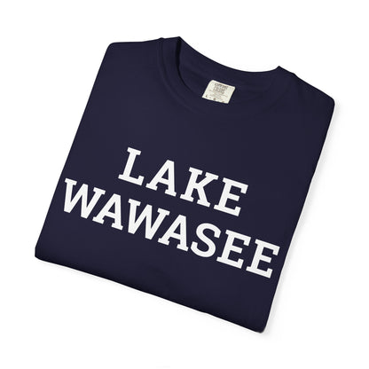 Lake Wawasee Block Logo Classic Tee - Unisex