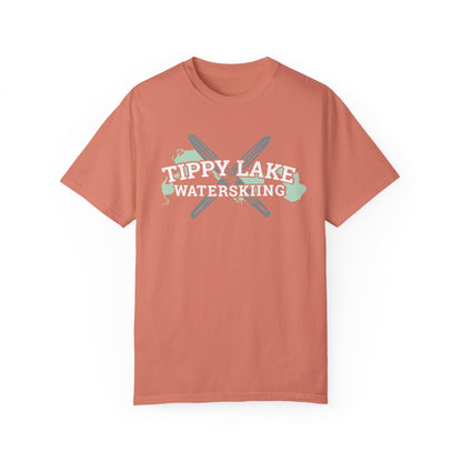 Tippy Lake Waterskiing Tee - Unisex