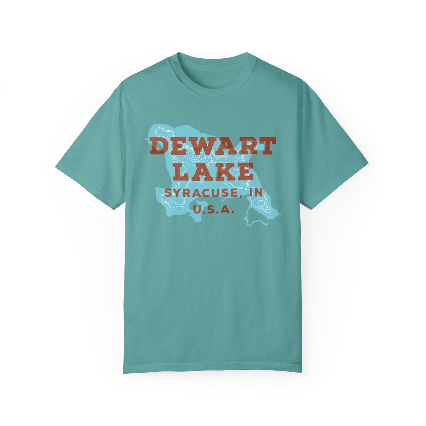 Dewart Lake Map Tee - Unisex