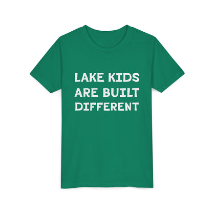 YOUTH Lake Kids Are Built Different Short Sleeve Tee