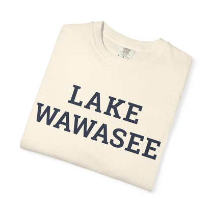 Lake Wawasee Block Logo Classic Tee - Unisex