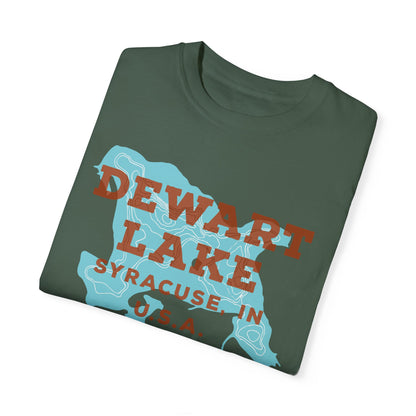 Dewart Lake Map Tee - Unisex