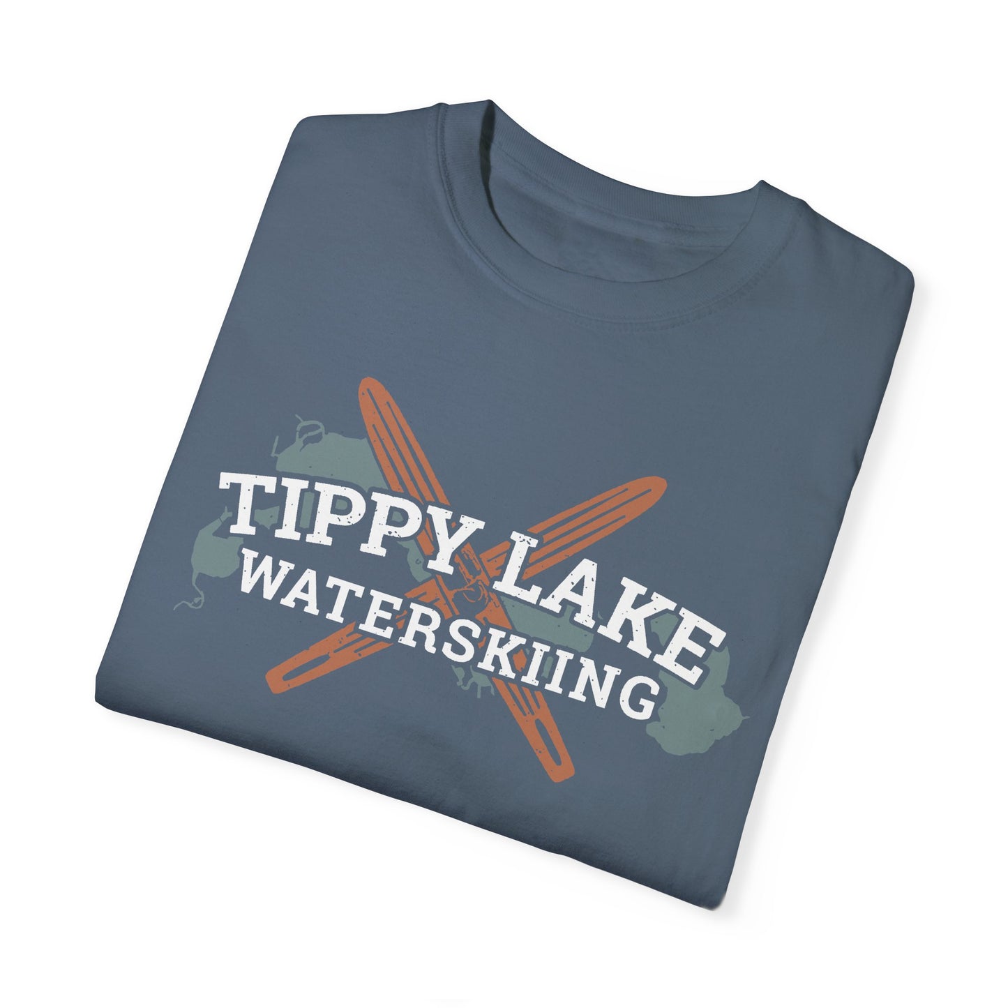 Tippy Lake Waterskiing Tee - Unisex