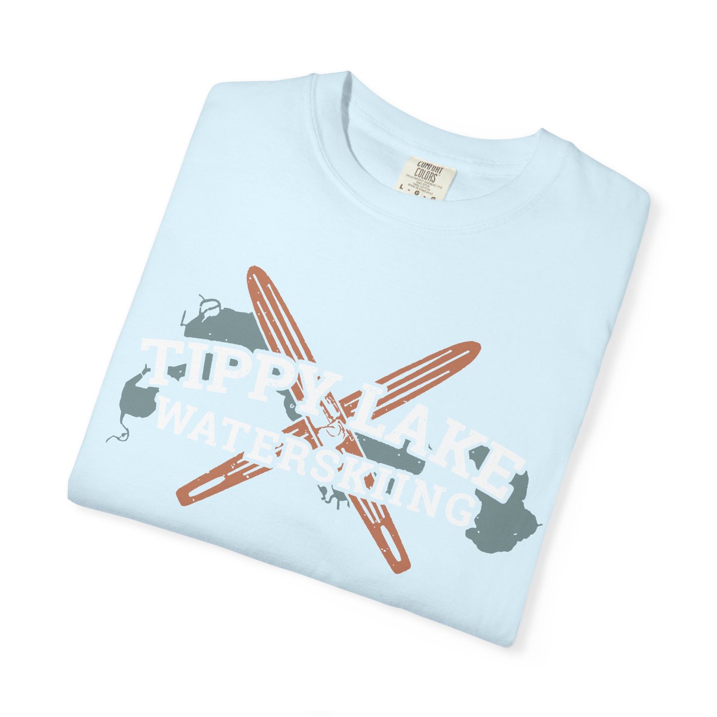 Tippy Lake Waterskiing Tee - Unisex
