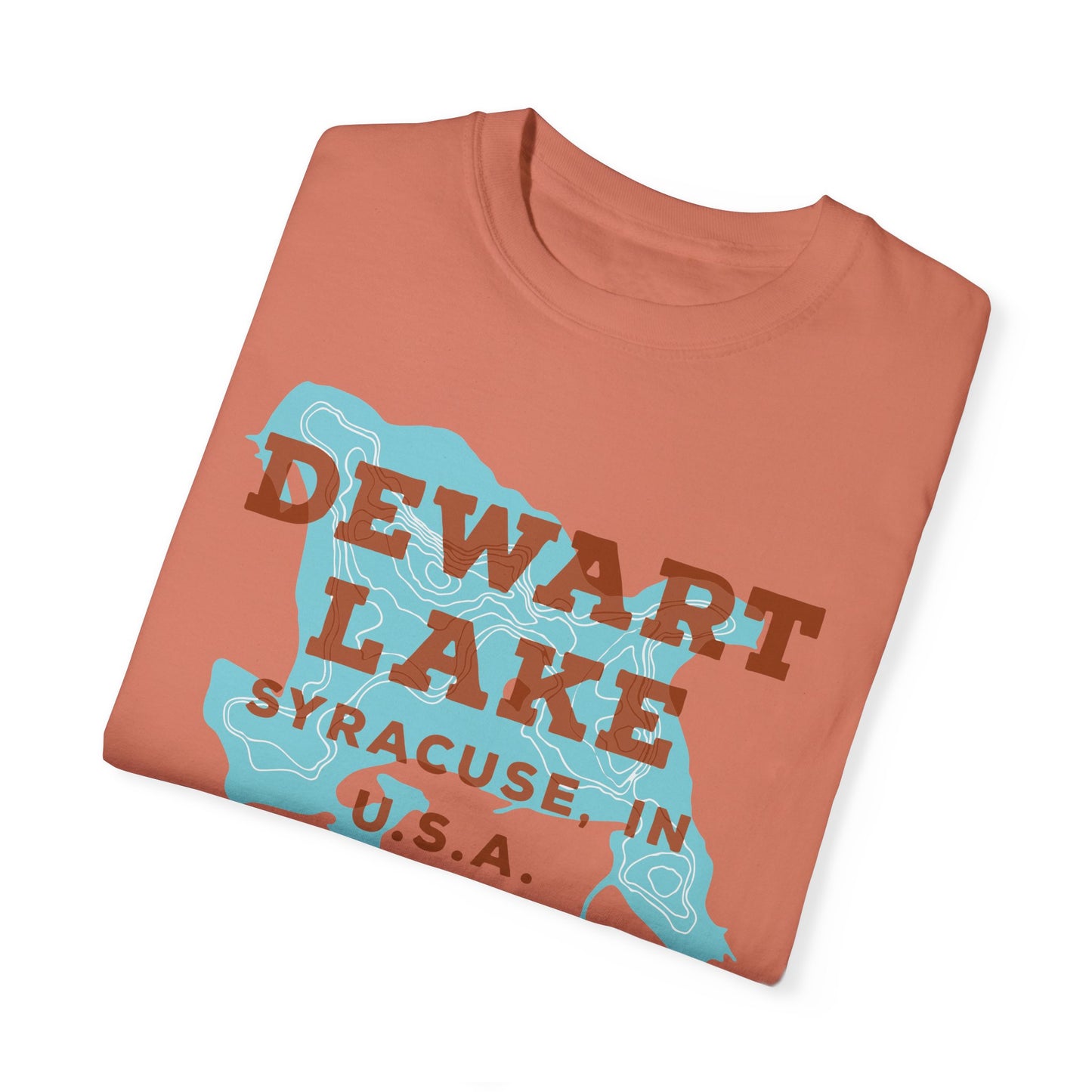 Dewart Lake Map Tee - Unisex