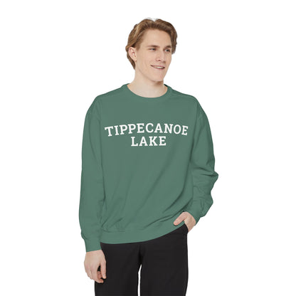 Tippecanoe Lake Block Logo Crewneck Sweatshirt - Unisex
