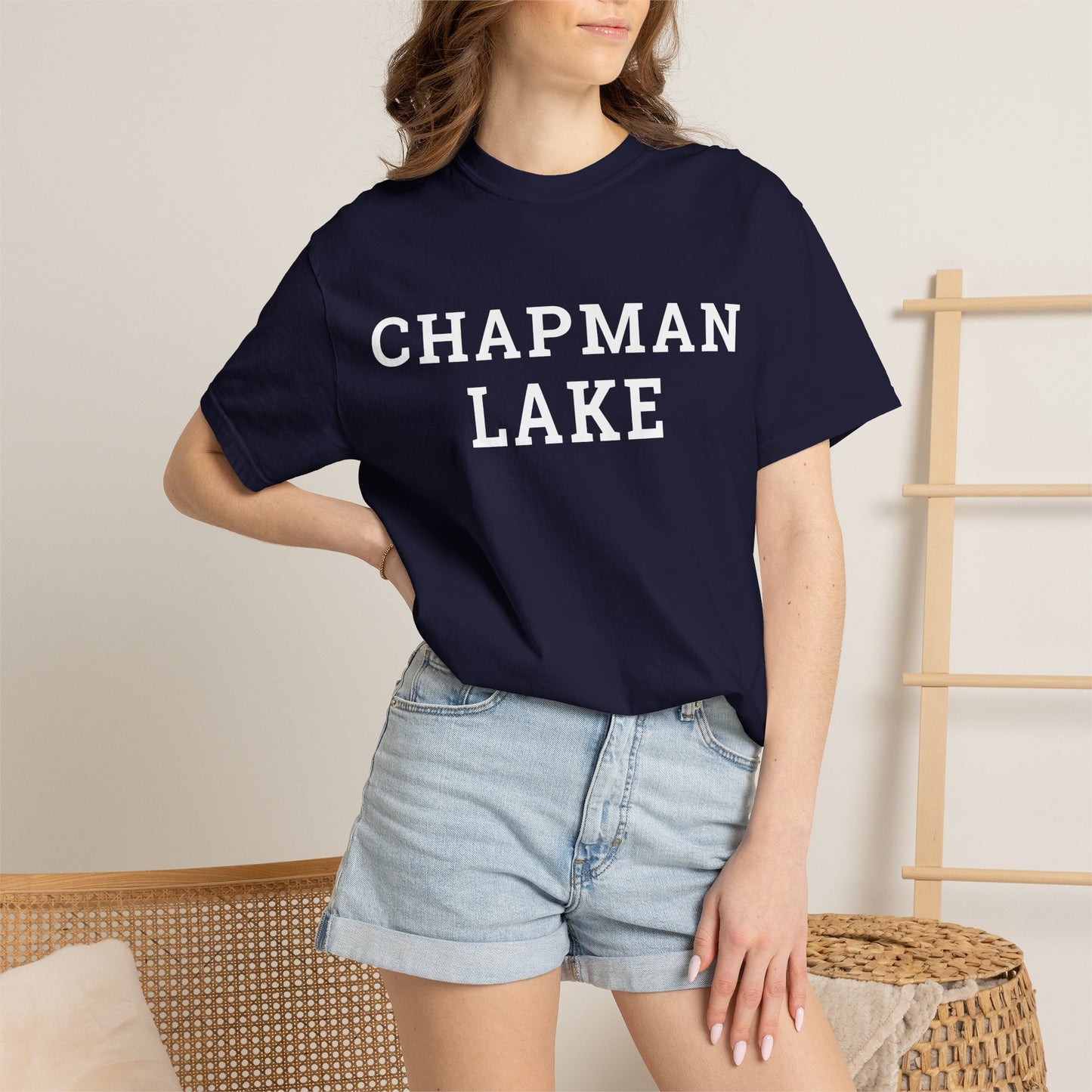 Chapman Lake Block Logo Classic Tee - Unisex