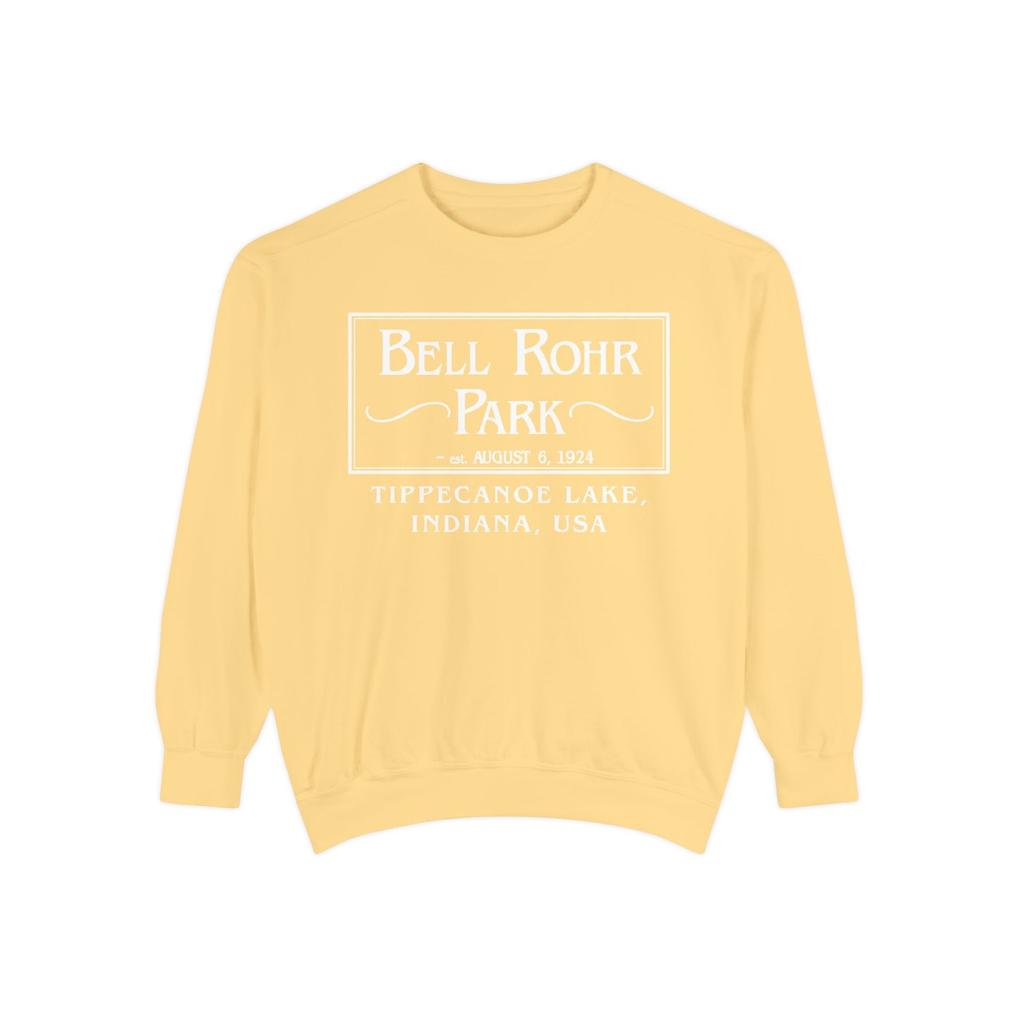 Bell Rohr Park Tippecanoe Lake Crewneck Sweatshirt - Unisex