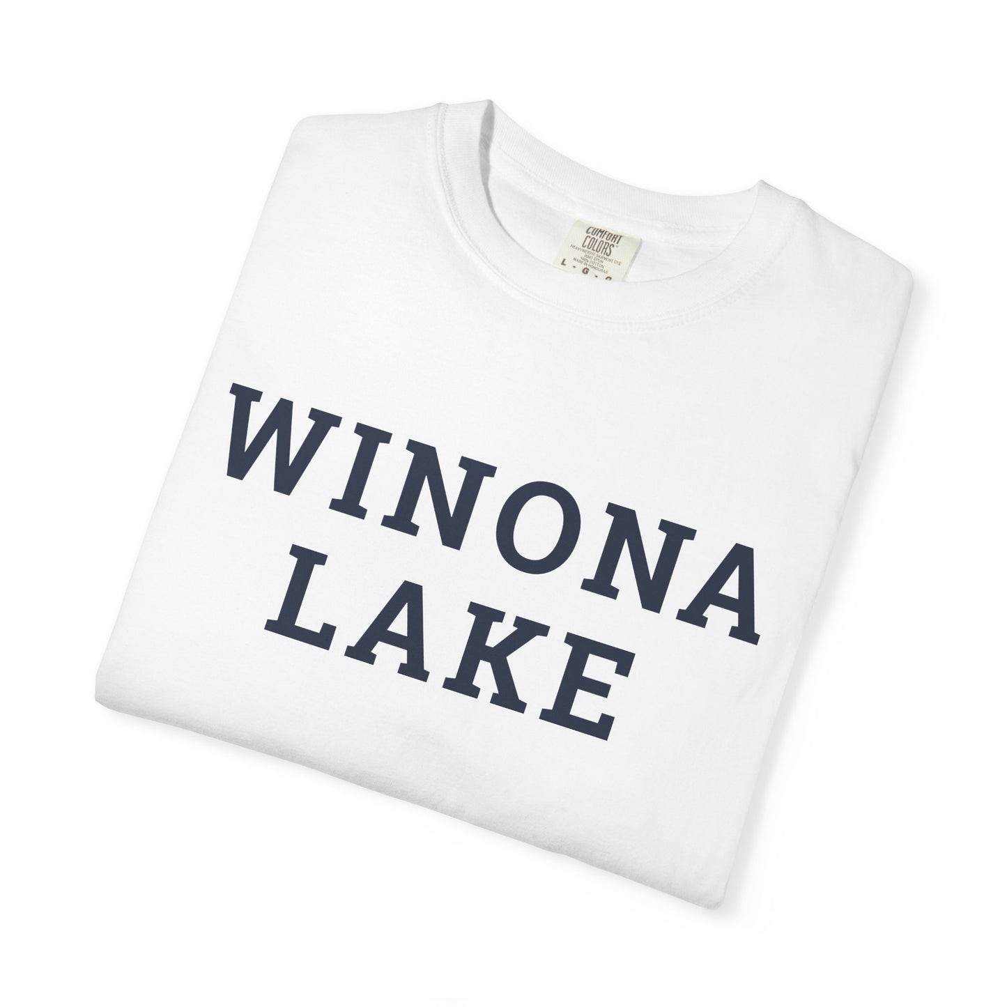 Winona Lake Block Logo Classic Tee - Unisex