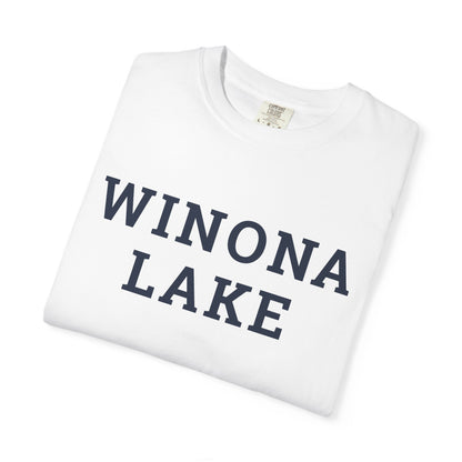 Winona Lake Block Logo Classic Tee - Unisex
