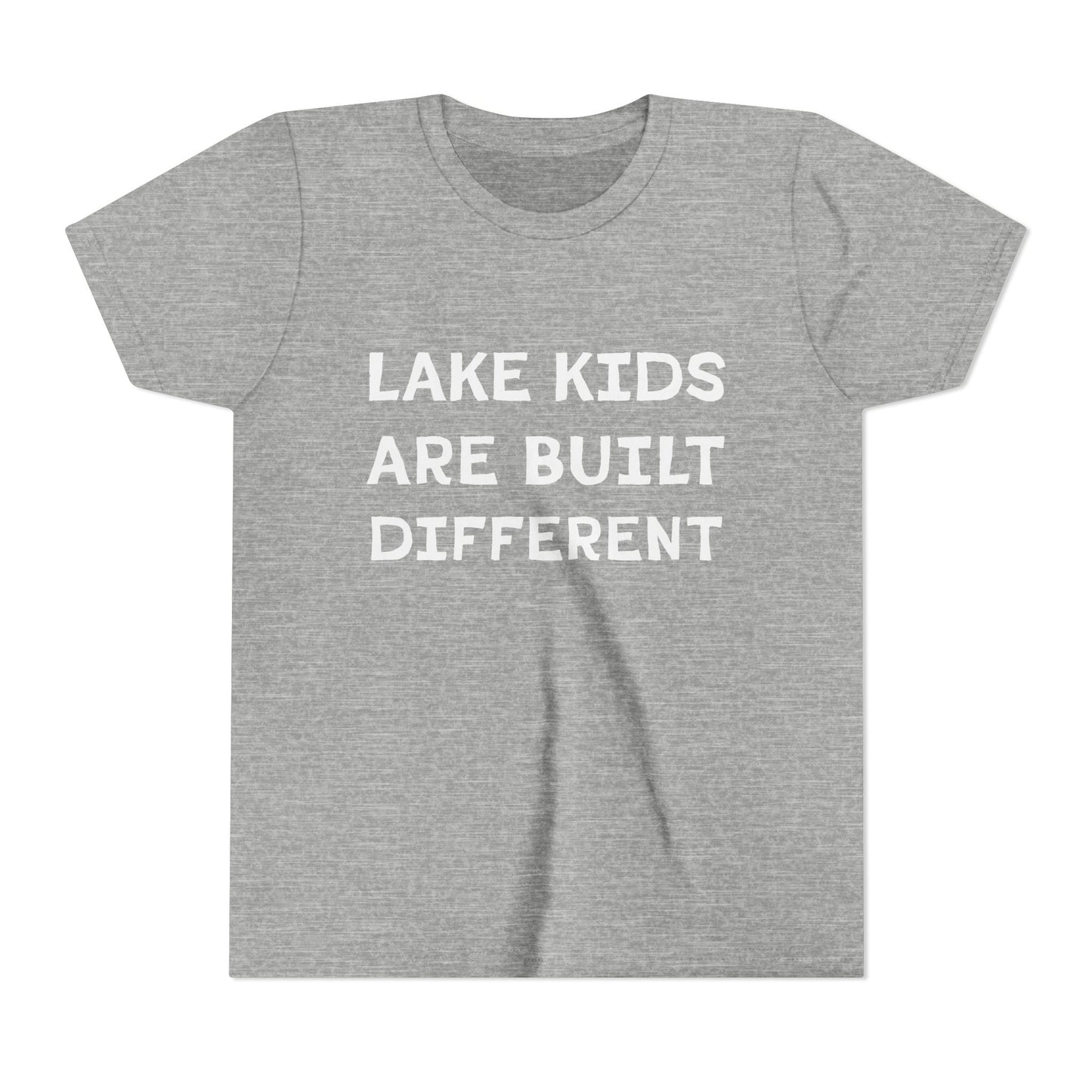 YOUTH Lake Kids Are Built Different Short Sleeve Tee