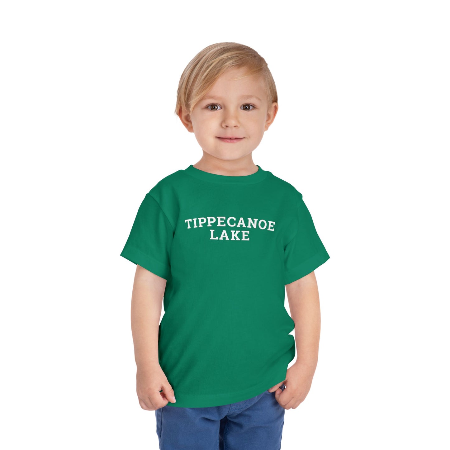 TODDLER Tippecanoe Lake Block Logo Short Sleeve Tee