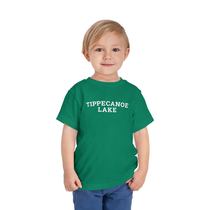 TODDLER Tippecanoe Lake Block Logo Short Sleeve Tee