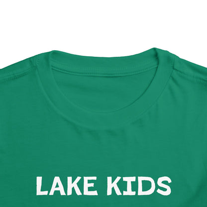 TODDLER Lake Kids Are Built Different Short Sleeve Tee
