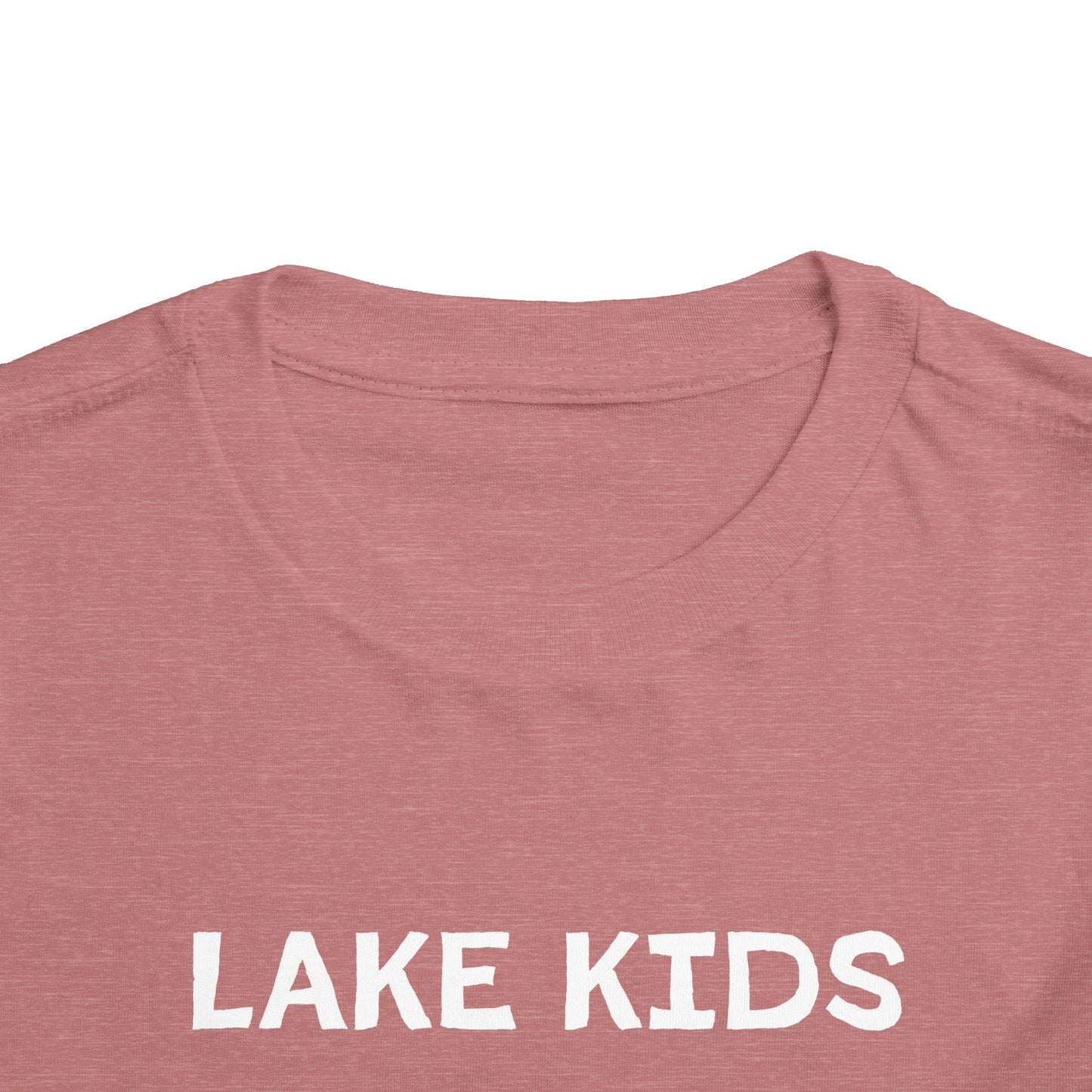 TODDLER Lake Kids Are Built Different Short Sleeve Tee