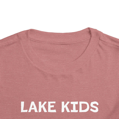 TODDLER Lake Kids Are Built Different Short Sleeve Tee
