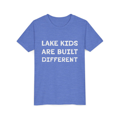 YOUTH Lake Kids Are Built Different Short Sleeve Tee