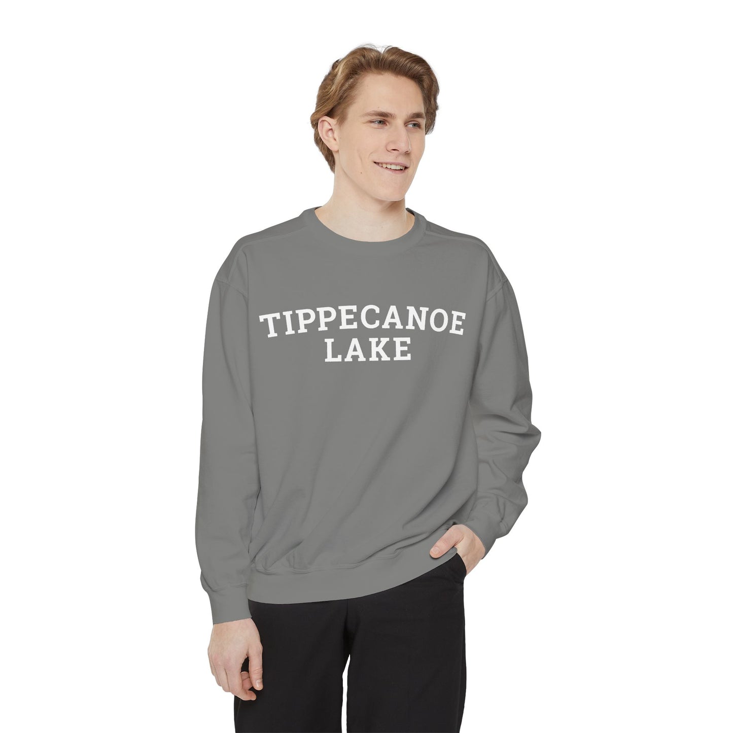 Tippecanoe Lake Block Logo Crewneck Sweatshirt - Unisex