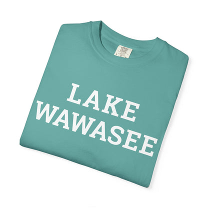 Lake Wawasee Block Logo Classic Tee - Unisex