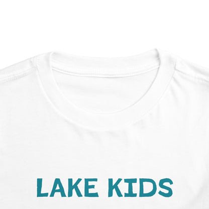 TODDLER Lake Kids Are Built Different Short Sleeve Tee