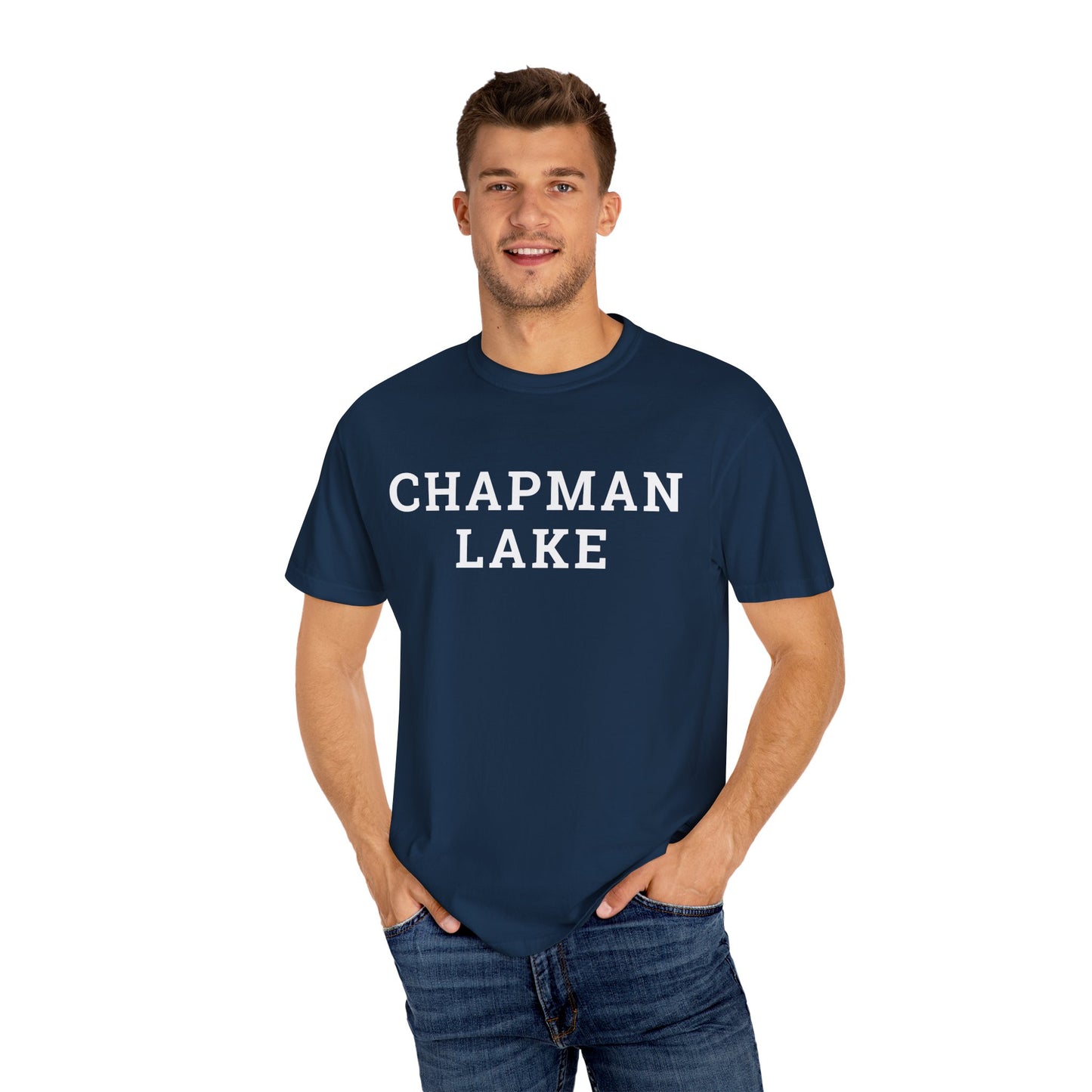 Chapman Lake Block Logo Classic Tee - Unisex