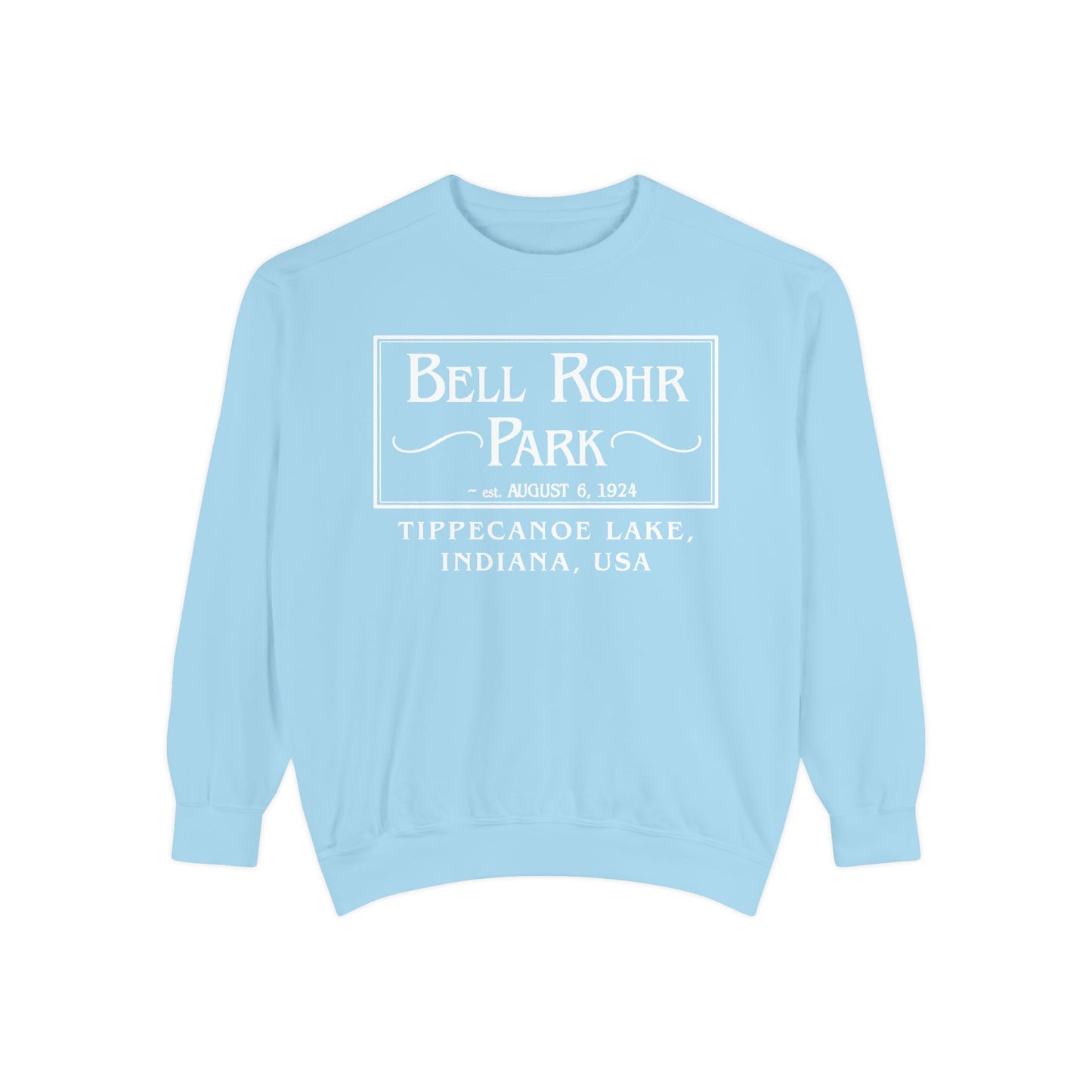 Bell Rohr Park Tippecanoe Lake Crewneck Sweatshirt - Unisex