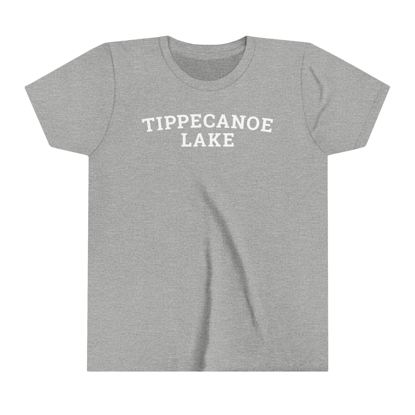 YOUTH Tippecanoe Lake Block Logo Short Sleeve Tee