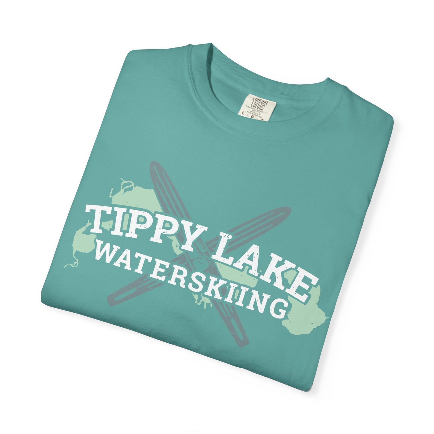 Tippy Lake Waterskiing Tee - Unisex