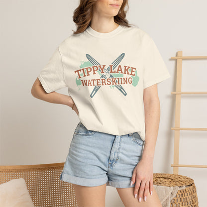 Tippy Lake Waterskiing Tee - Unisex