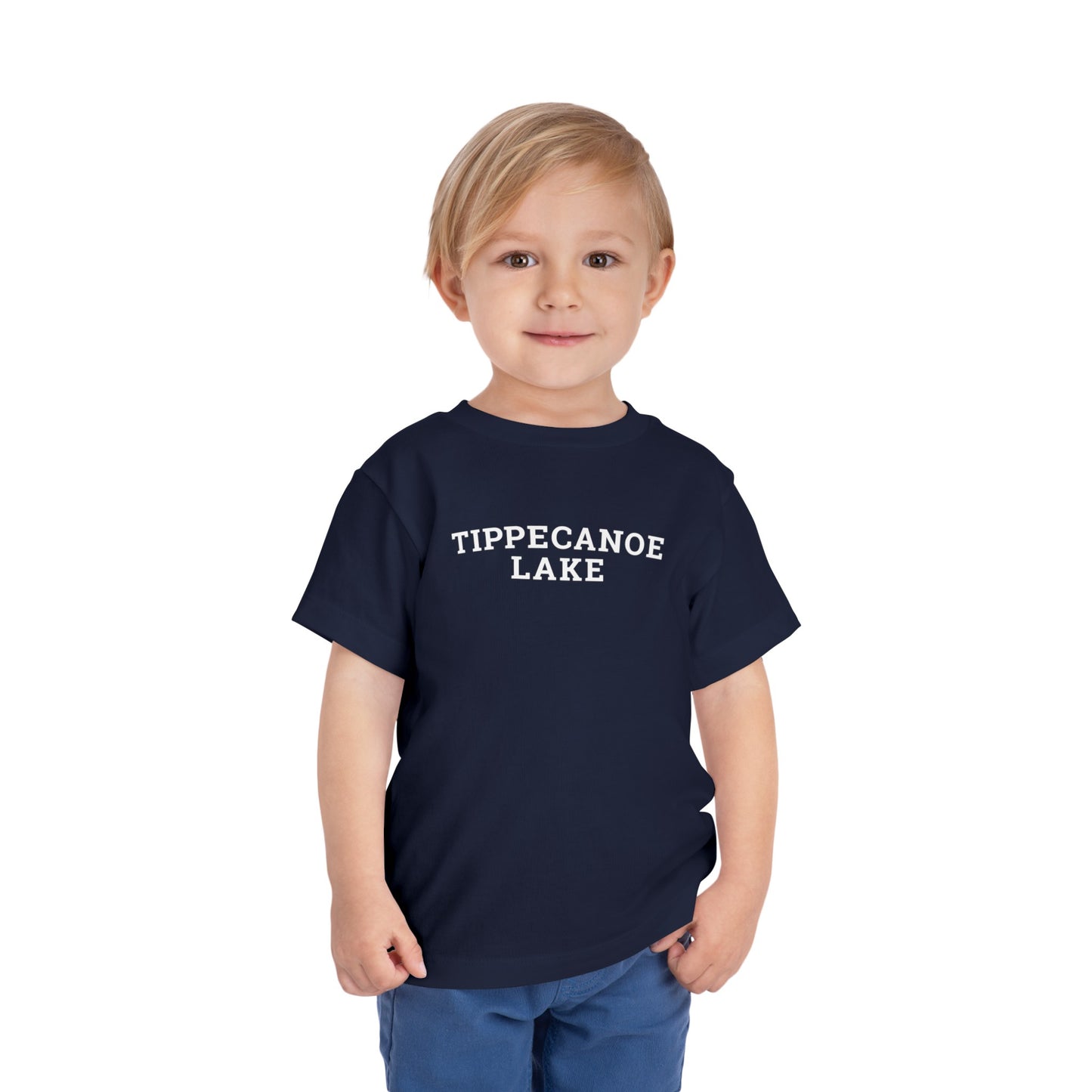 TODDLER Tippecanoe Lake Block Logo Short Sleeve Tee