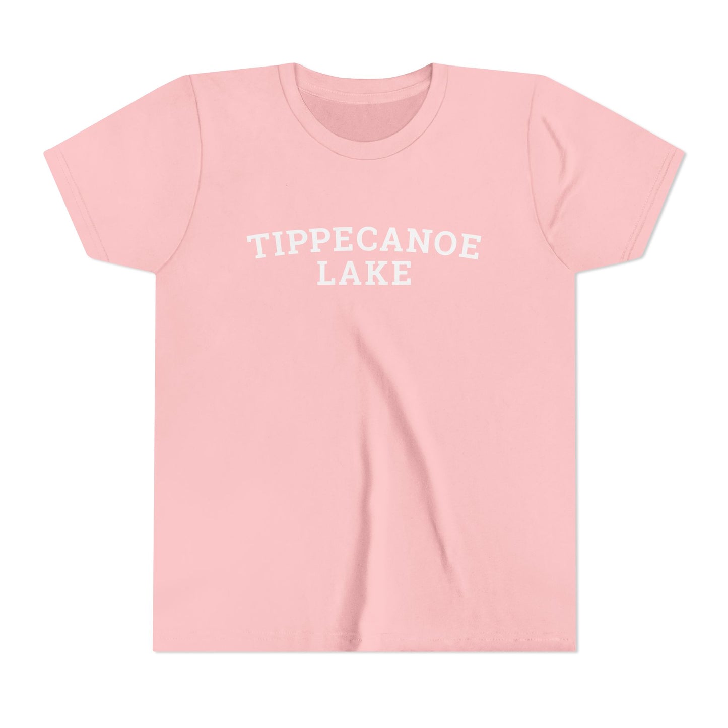 YOUTH Tippecanoe Lake Block Logo Short Sleeve Tee