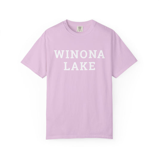 Winona Lake Block Logo Classic Tee - Unisex