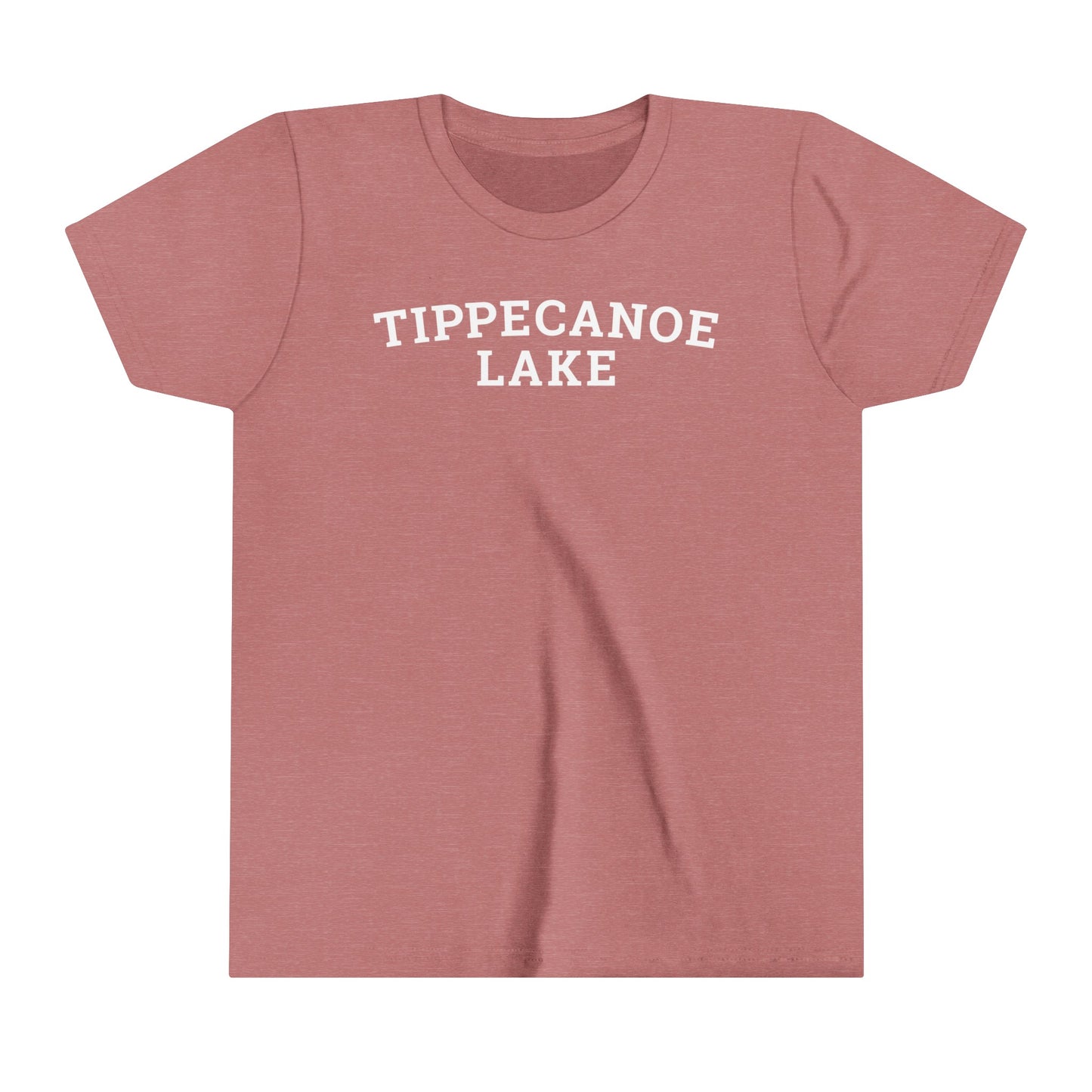 YOUTH Tippecanoe Lake Block Logo Short Sleeve Tee