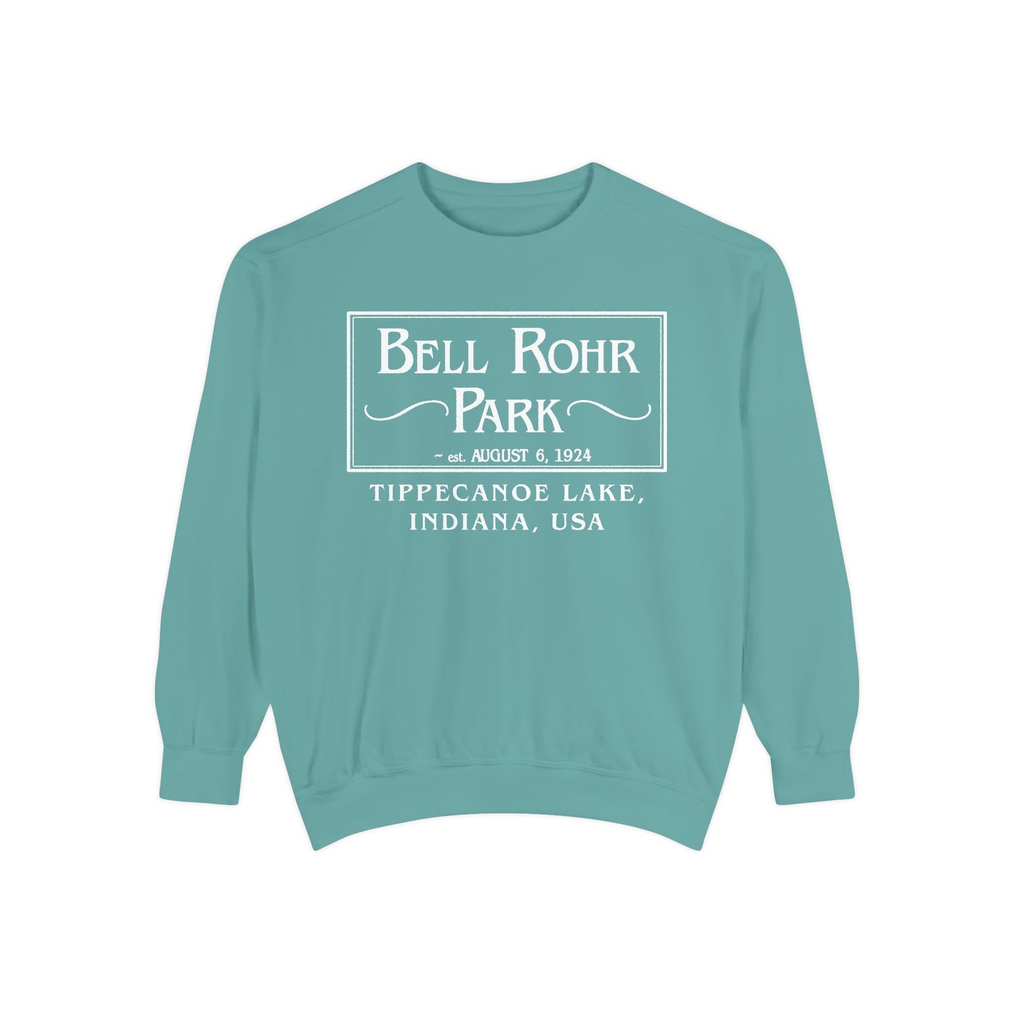 Bell Rohr Park Tippecanoe Lake Crewneck Sweatshirt - Unisex