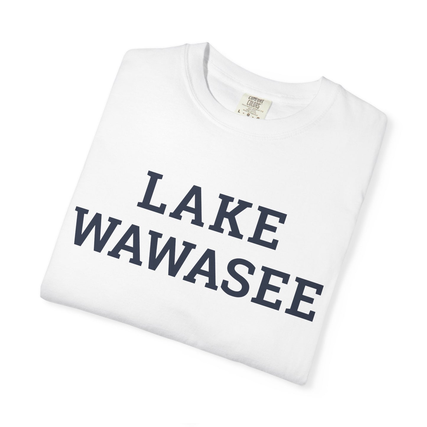 Lake Wawasee Block Logo Classic Tee - Unisex