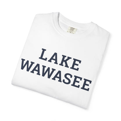 Lake Wawasee Block Logo Classic Tee - Unisex